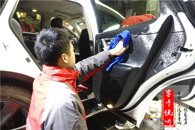 濟(jì)南孚卡悅聽(tīng)汽車(chē)音響改裝英菲尼迪QX70賽倫科特環(huán)保汽車(chē)隔音